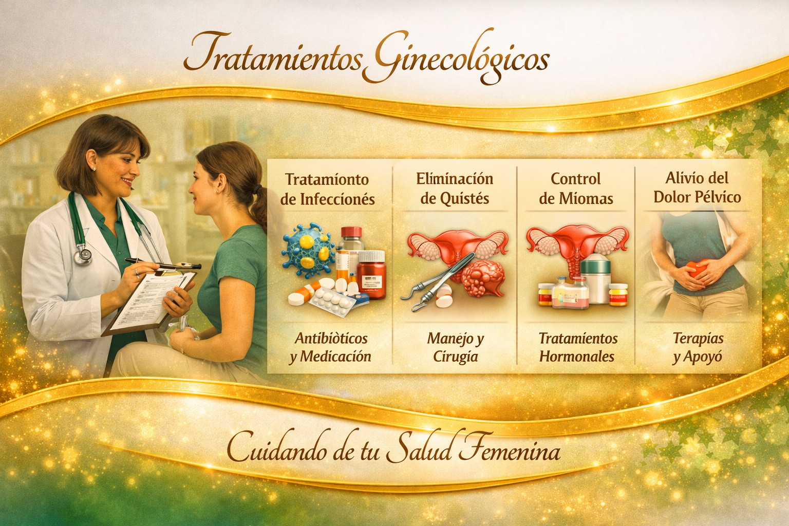 Galería del consultorio y atención ginecológica