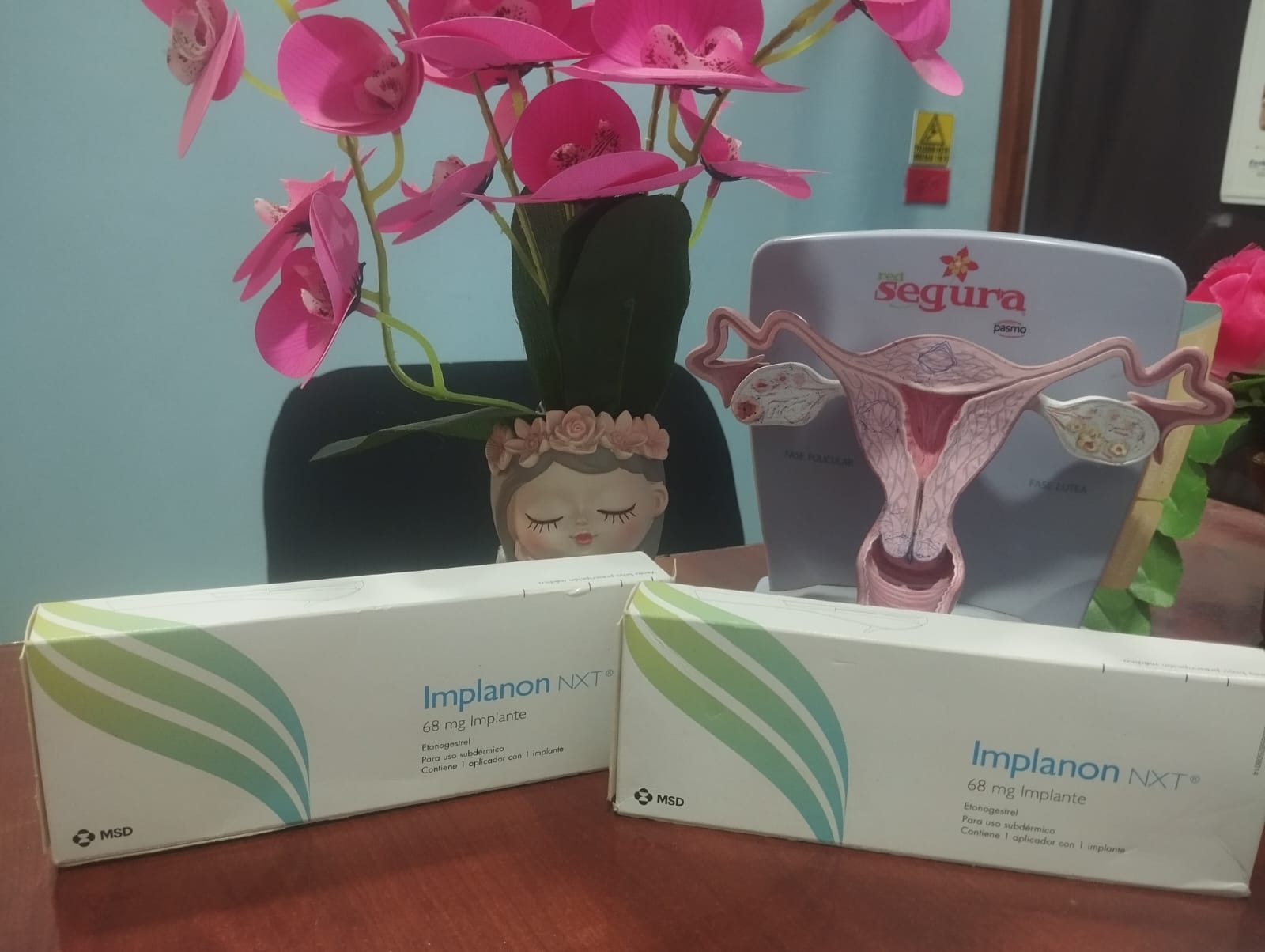 Área administrativa de la clínica