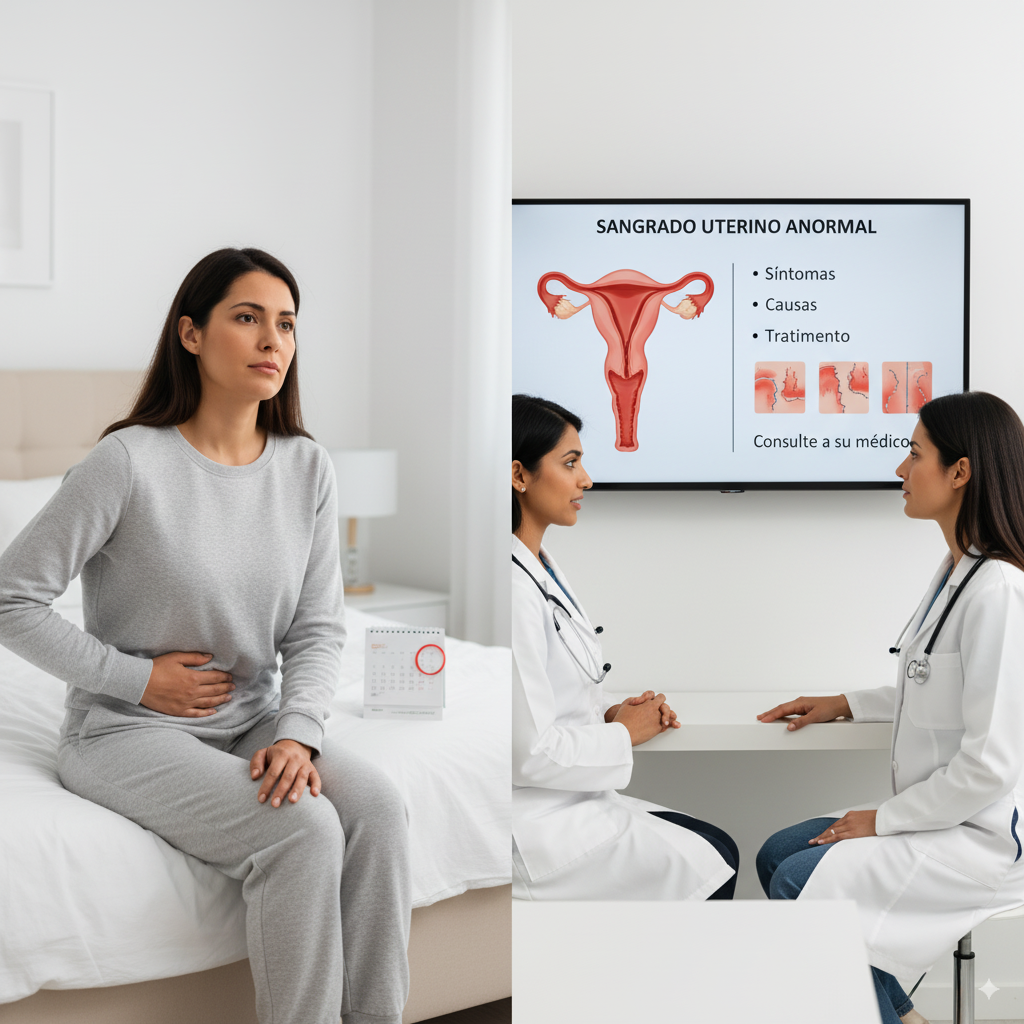 Símbolo para sangrado uterino anormal